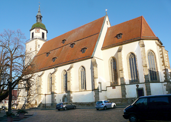 Bild Projekt Weilheim Peterskirche: Erneuerung der Heizungsanlage, Umstellung von Öl auf Pellets
